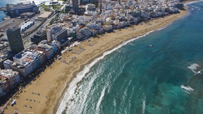 Lugar Playa de Las Canteras (Las Palmas de Gran Canaria)