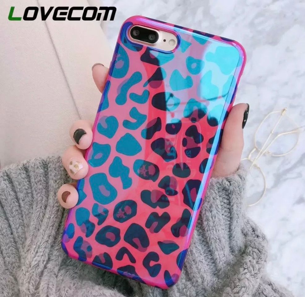 Products Funda Leopardo Rosa