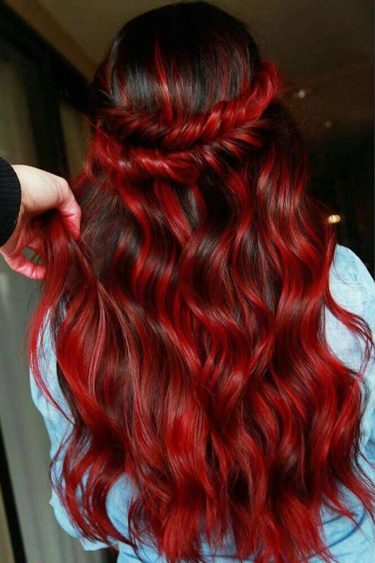 Moda cabelo vermelho ❤