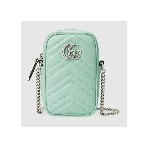 Green GG Marmont mini bag