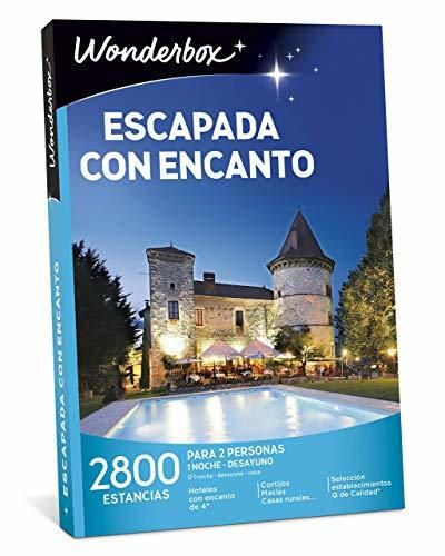 WONDERBOX Caja Regalo -ESCAPADA con Encanto- 2.700 estancias para Dos Personas en