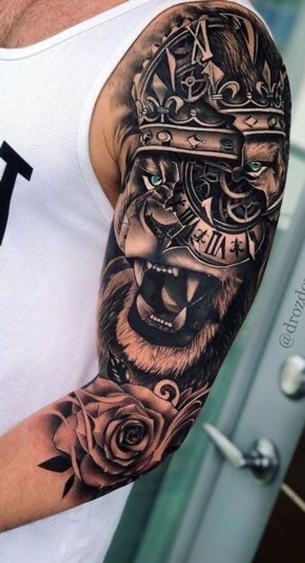 Fashion Tatuagem masculina 