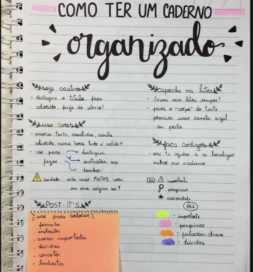 Social Decoração caderno