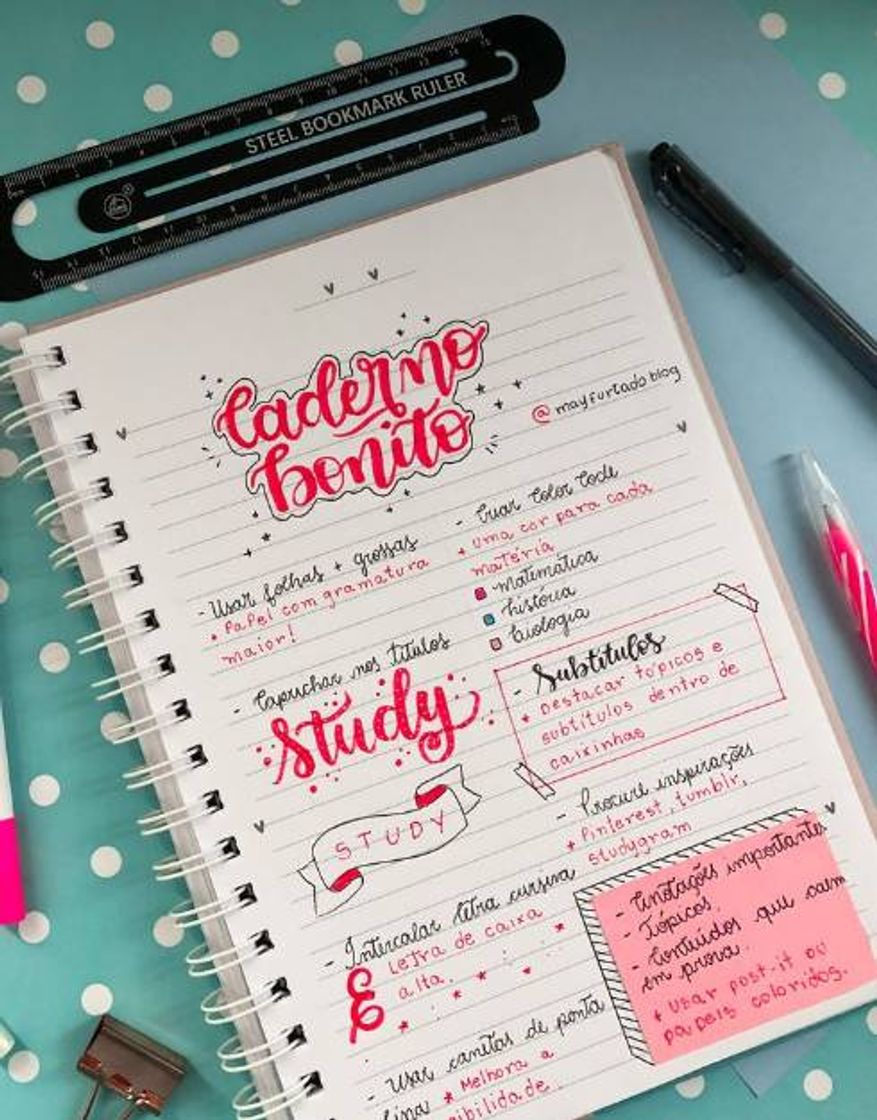 Social Organização de caderno