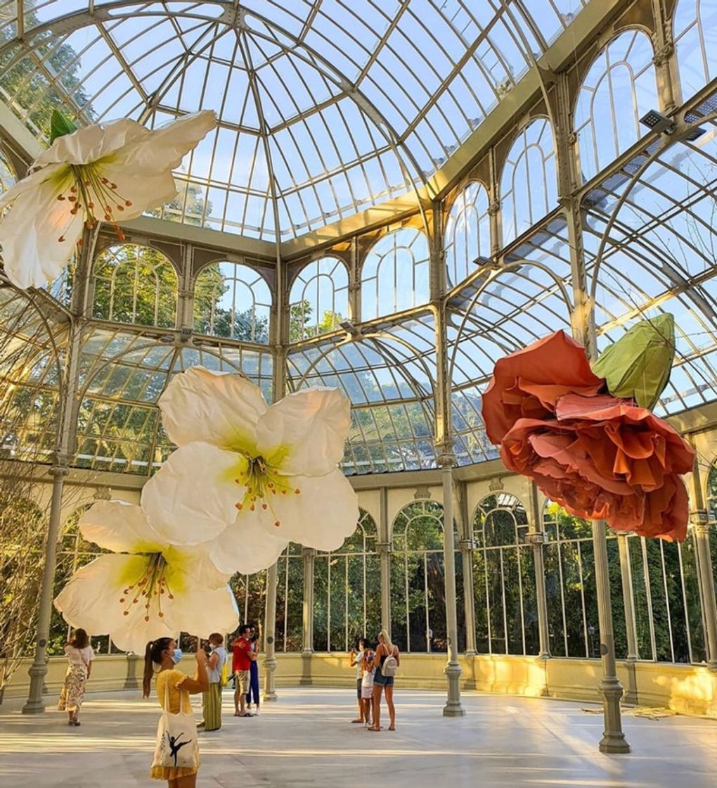 Moda Exposición flores gigantes en el Palacio de Cristal 