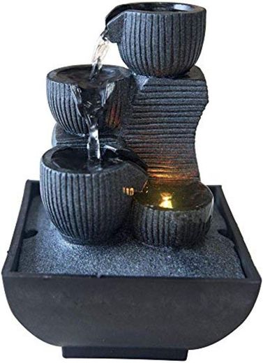 Zen Light Kini - Fuente de Interior con Bomba e iluminación LED
