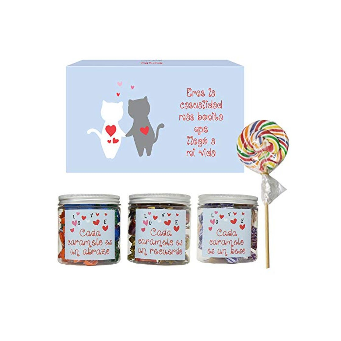 Product SMARTY BOX Caja Regalo Caramelos y Gominolas San Valentín