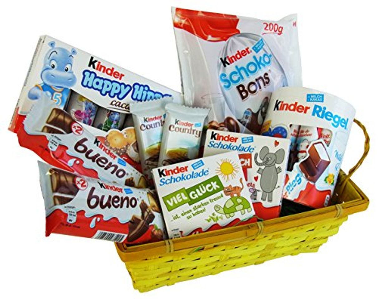 Product Cesta Regalo para Pascua, San Valentin, Navidad y Aniversario con Ferrero Kinder