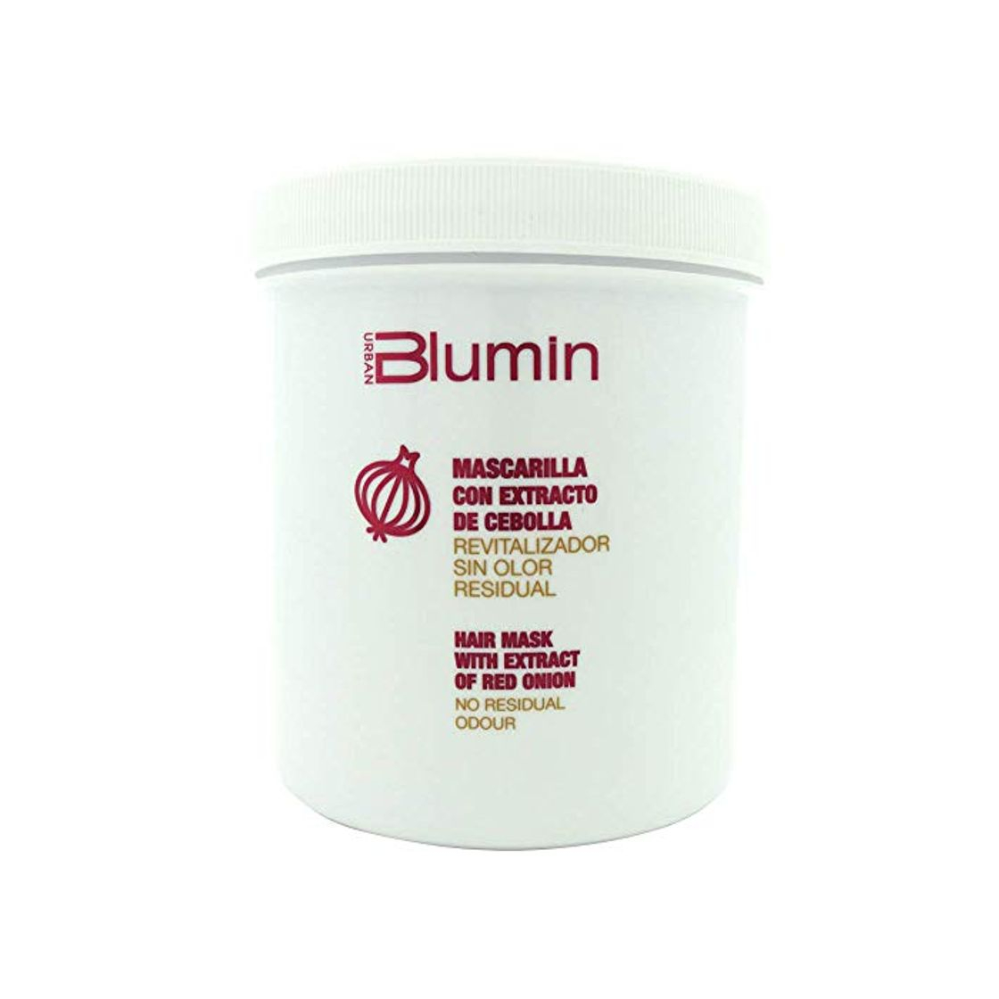 Beauty Blumin Mascarilla Cebolla Roja Revitalizadora de Pelo/Mascarilla Revitalizante Cebolla Roja para Cabello