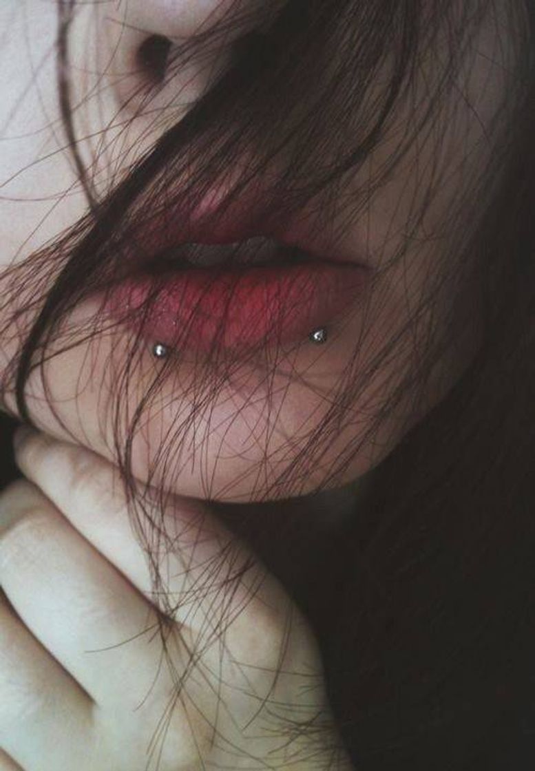 Moda Piercing na boca