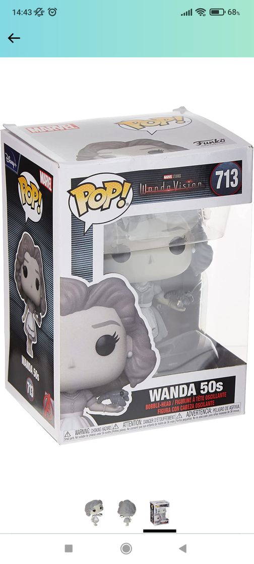 Moda Funko Wanda 50's