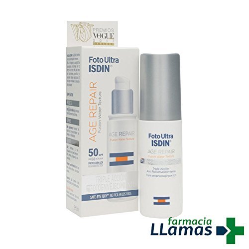 Producto FOTOULTRA ISDIN SPF 50+ AGE REPAIR 50ML TRIPLE ACCION ANTIENVEJECIMIENTO