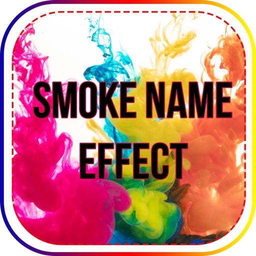 App Smoke Name Effect