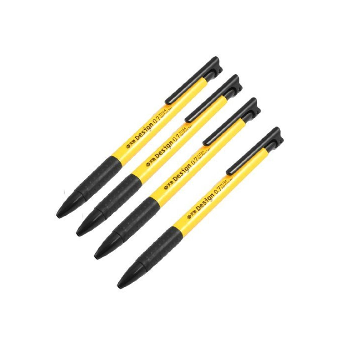 Productos 4 Pcs Amarelo preto Auto Bloquear Barrel borracha aperto 0