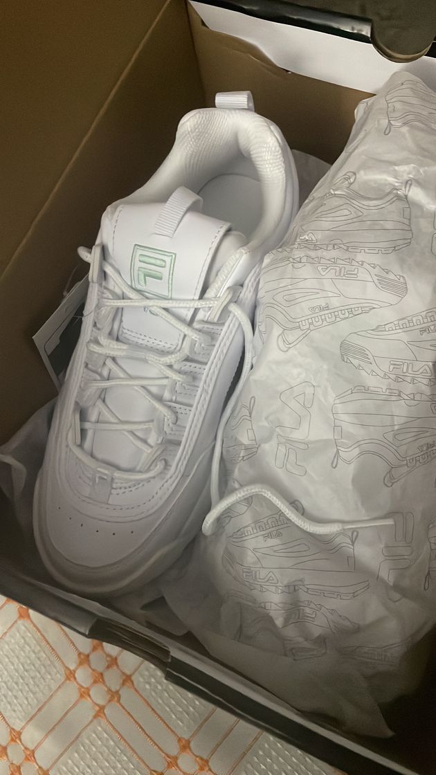 Moda Fila Disruptor Low W Calzado White