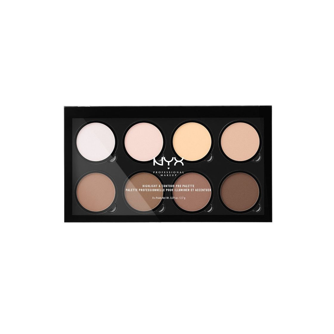 Product PALETA DE CONTOURING HIGHLIGHT & CONTOUR PRO PALETTE