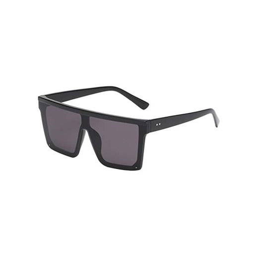 Gafas de sol de Hombres y Mujer Clásico Retro Gafas Fashion Punk Sunglasses personalizadas Lentes cuadradas Motocicleta Conducción MMUJERY
