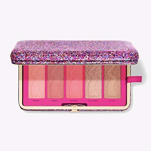 Beauty Tarte Life Of The Party Paleta de colorete de arcilla y embrague