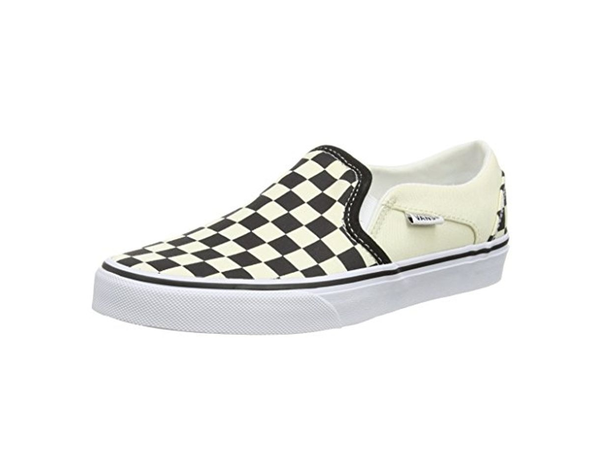 Fashion Vans Asher, Sneaker Mujer, Blanco