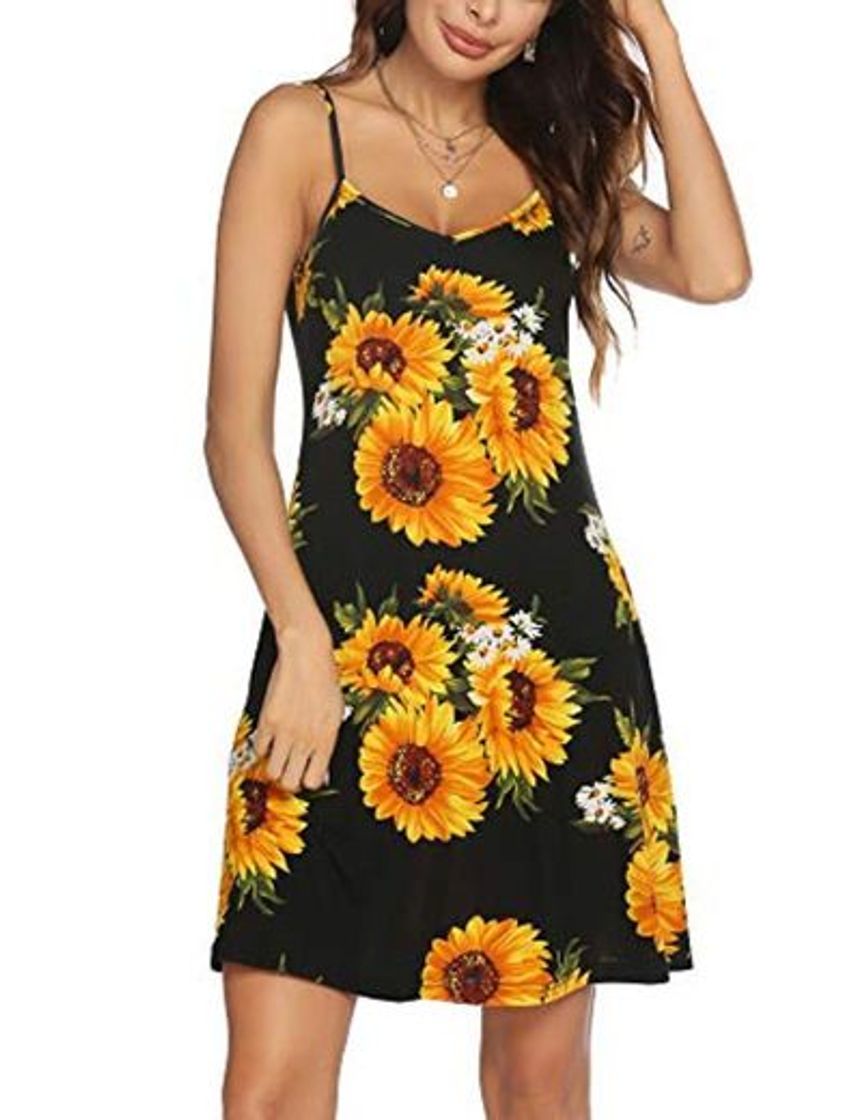 Moda Unibelle Bohomia - Vestido de verano para mujer