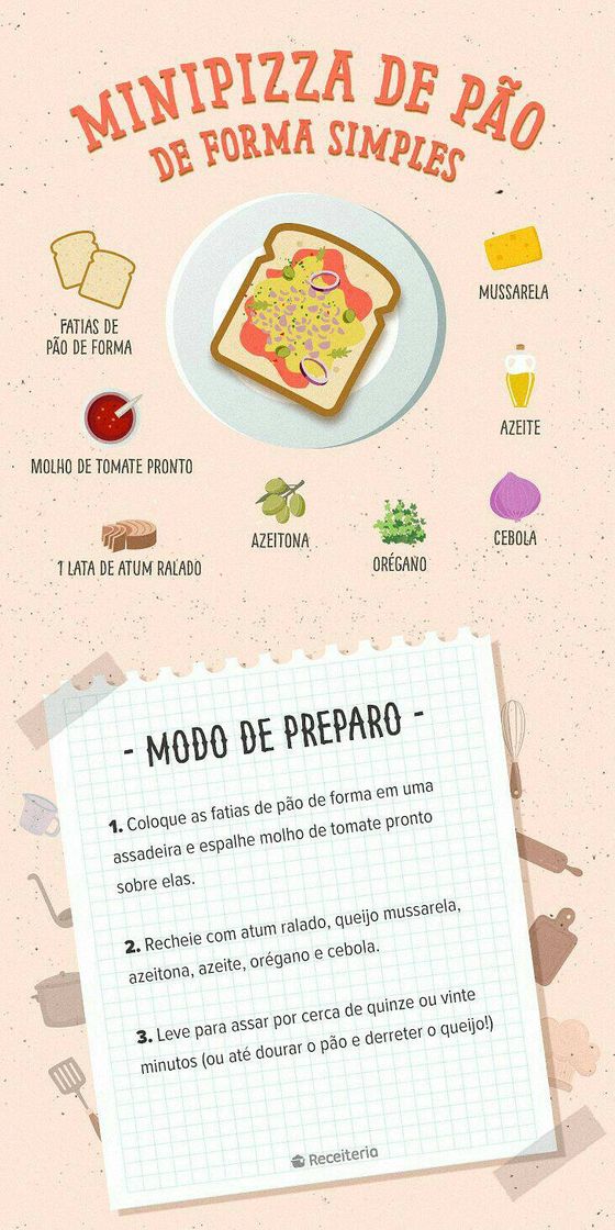 Moda Minipizza de pizza 