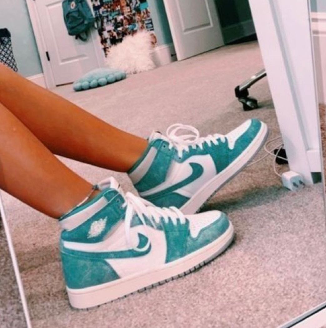 Fashion Air Jordan 1 turbo green