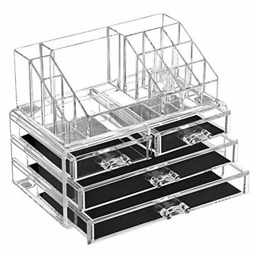 SONGMICS Organizador de Maquillaje