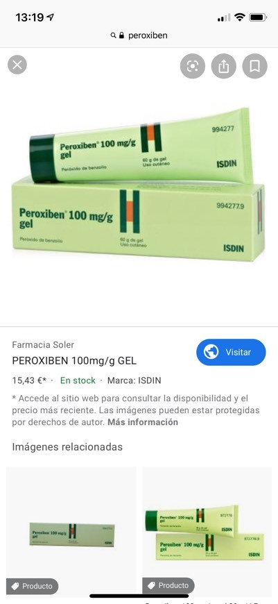 Product Cremita para los granos mágica 