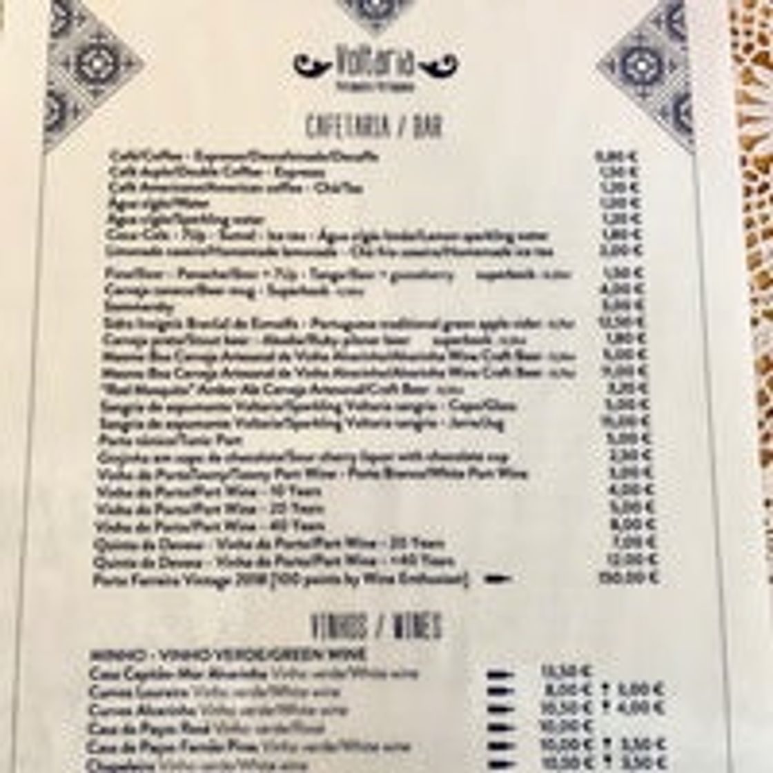 Restaurantes "VOLTARIA" - Petisqueira Portuguesa