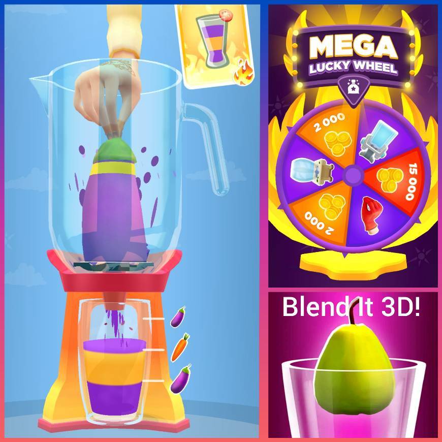 Videojuegos Blend It 3D🍋🍉