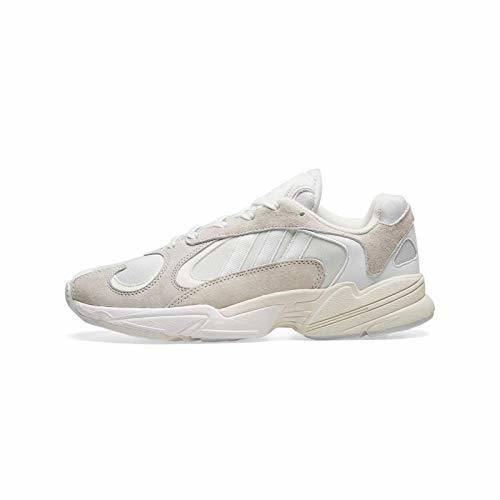 Social Adidas Yung-1, Zapatillas de Deporte para Hombre, Blanco