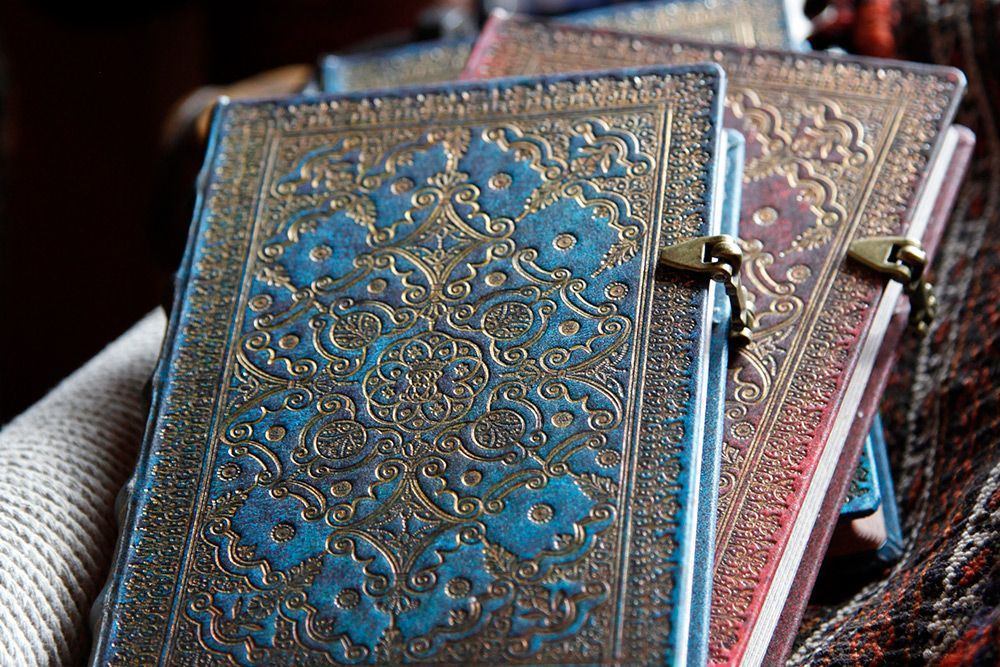 Moda Paperblanks Azure midi (lined)