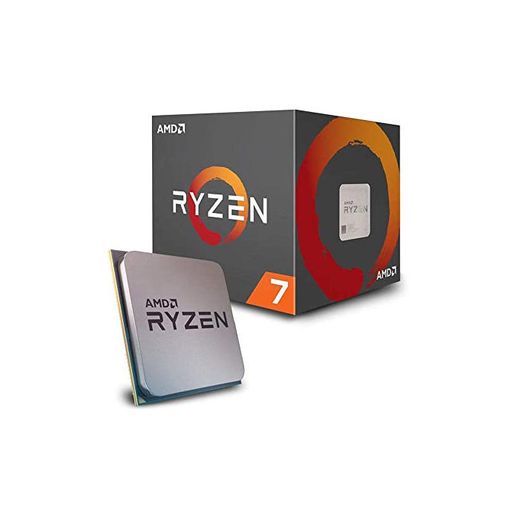 AMD Ryzen 7 2700X - Procesador con disipador de calor Wraith Prism