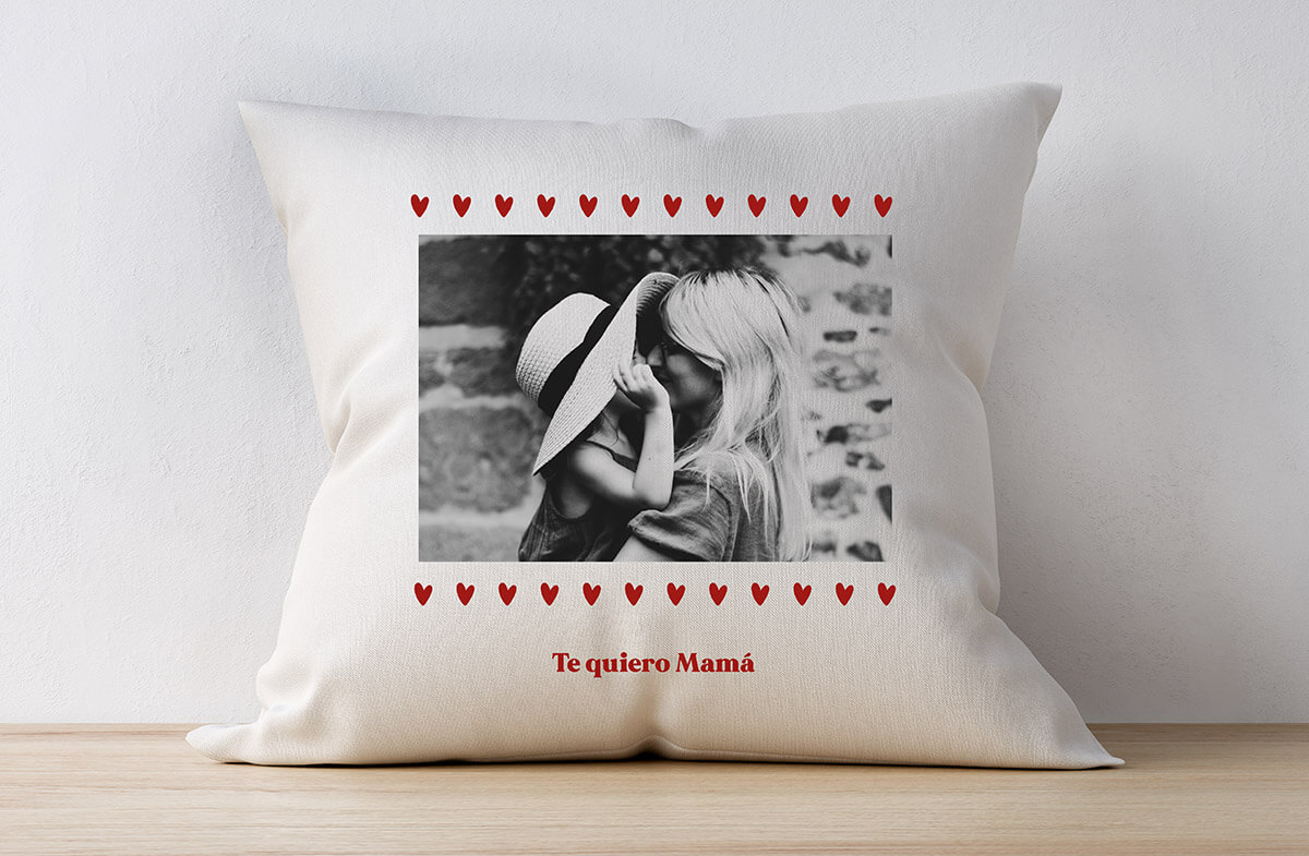 Producto Cojín personalizado modelo «Foto de mamá»