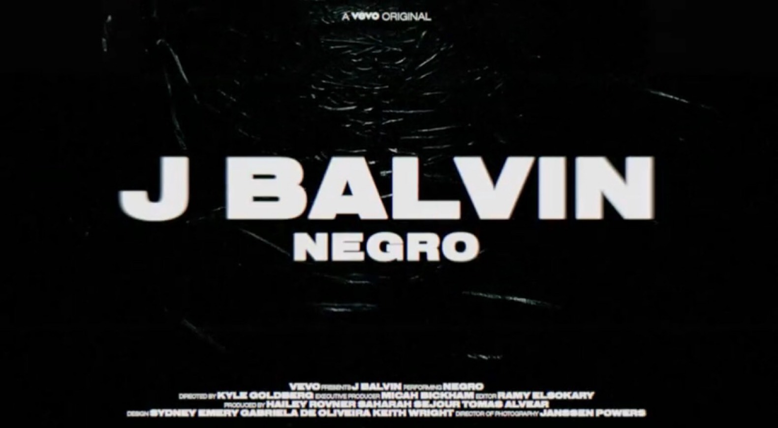 Canción J. Balvin - Negro 🖤