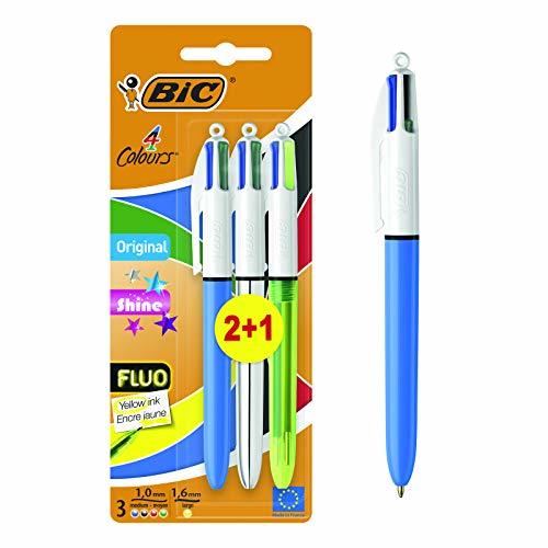 Productos BIC Shine 4 Colours Bolígrafo a presión punta media 1