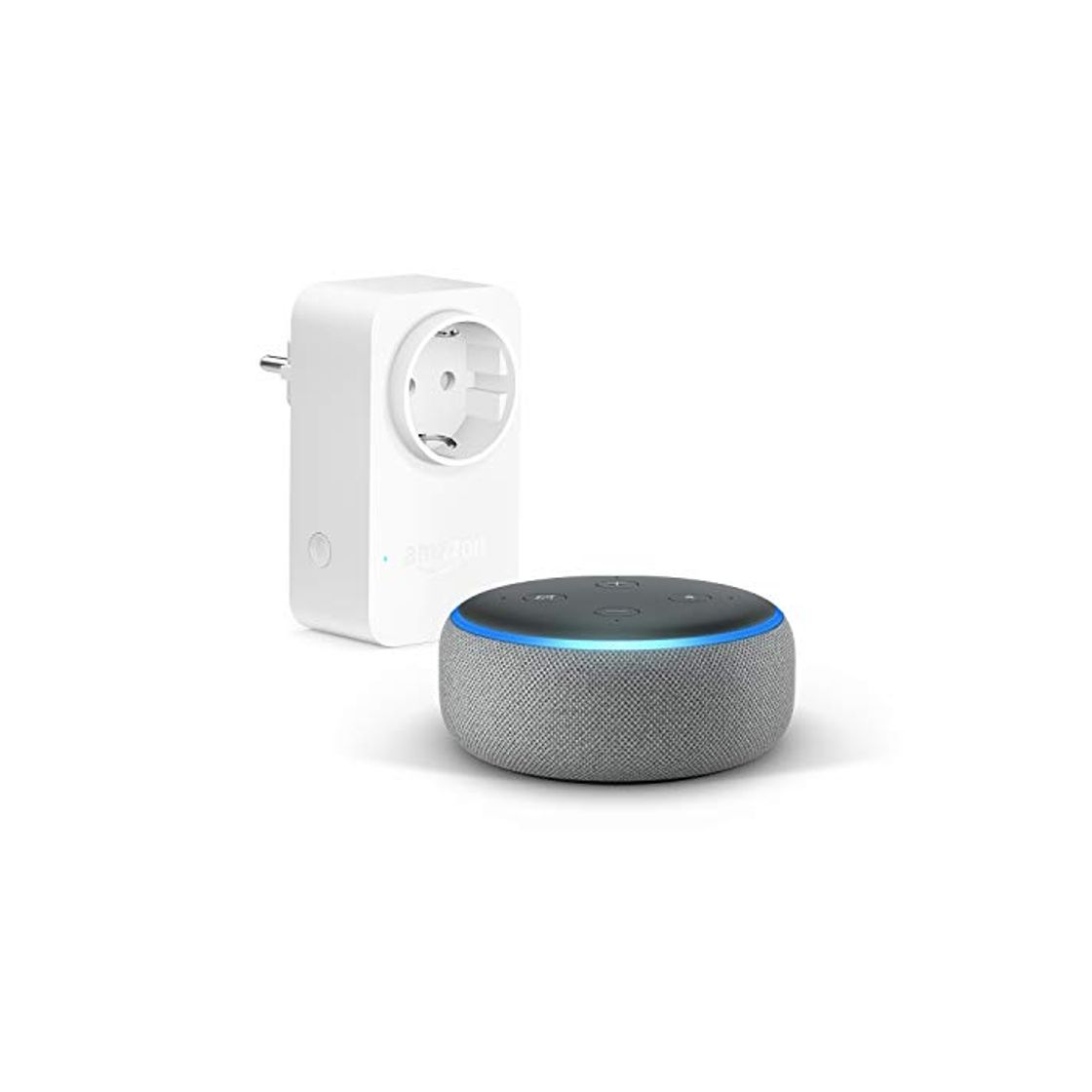 Product Echo Dot (3.ª generación), Tela de color gris oscuro