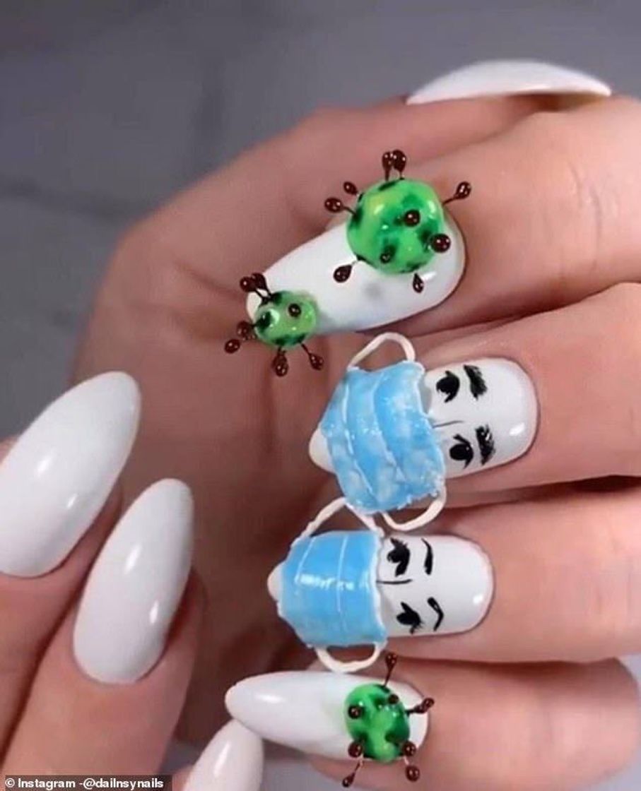 Fashion Corona nail