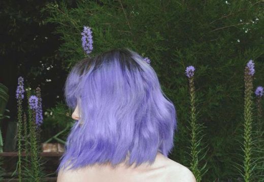 Violet hair
