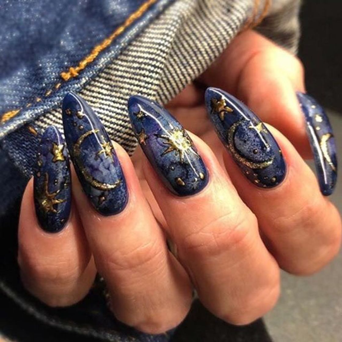 Social Galaxy nail