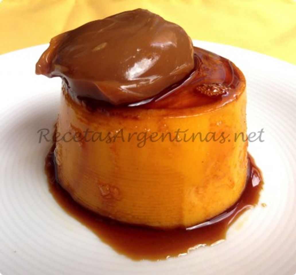 Moda FLAN CON DULCE DE LECHE