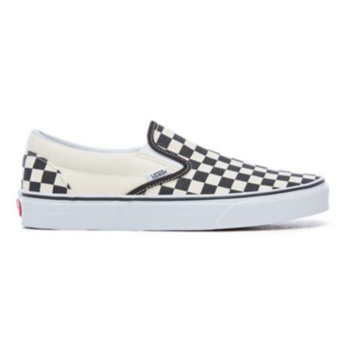 Moda Zapatillas Checkerboard Classic Slip-On | Negro | Vans