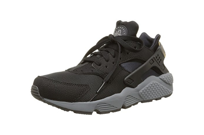 Nike Air Huarache, Zapatillas de Gimnasia Hombre, Negro/Gris
