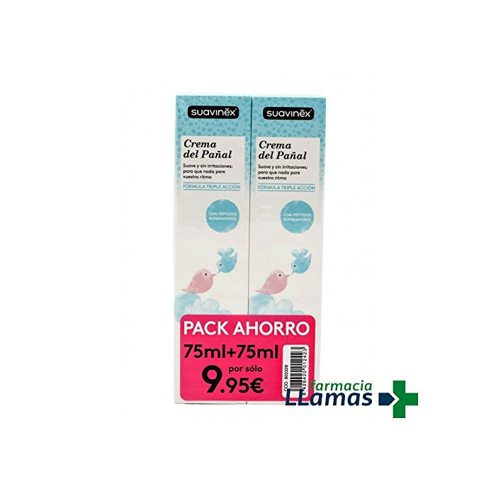 Product CREMA DEL PAÑAL SUAVINEX PACK AHORRO TRIPLE ACCION 75ML