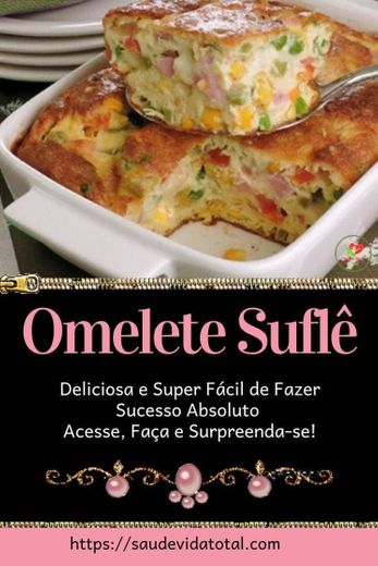 Que tal um Omelete Suflê