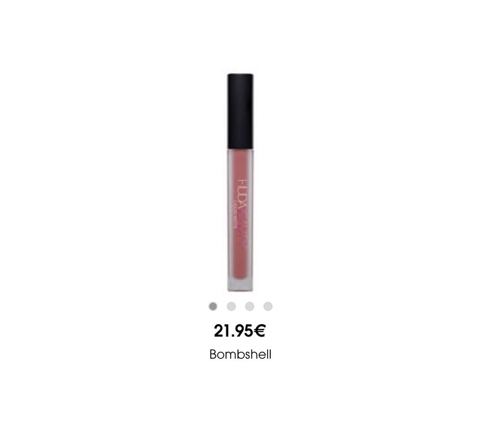 Liquid Lipstick huda beauty bombshell 