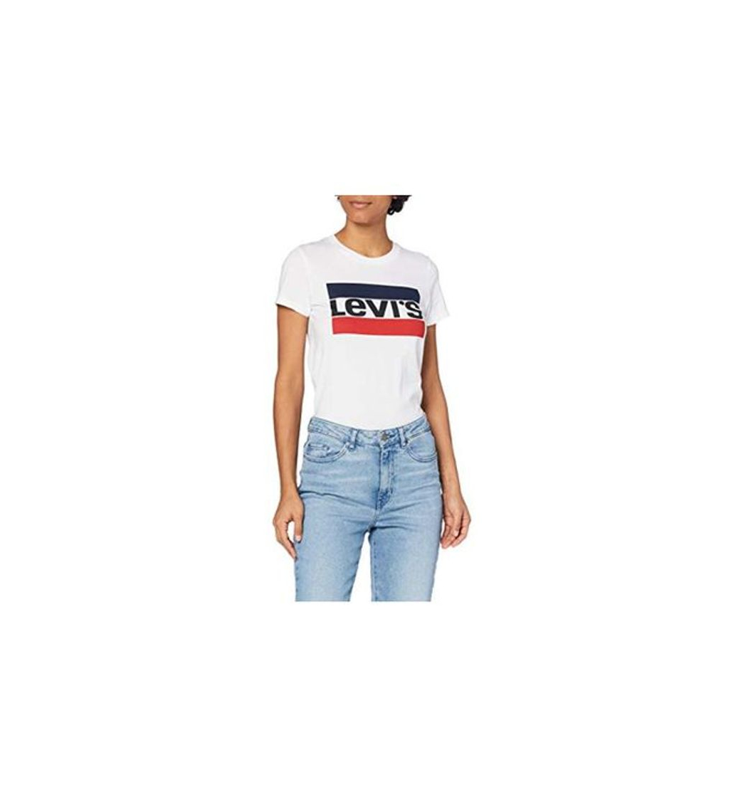 Moda Levi's The Perfect Tee, Camiseta, Mujer, Blanco