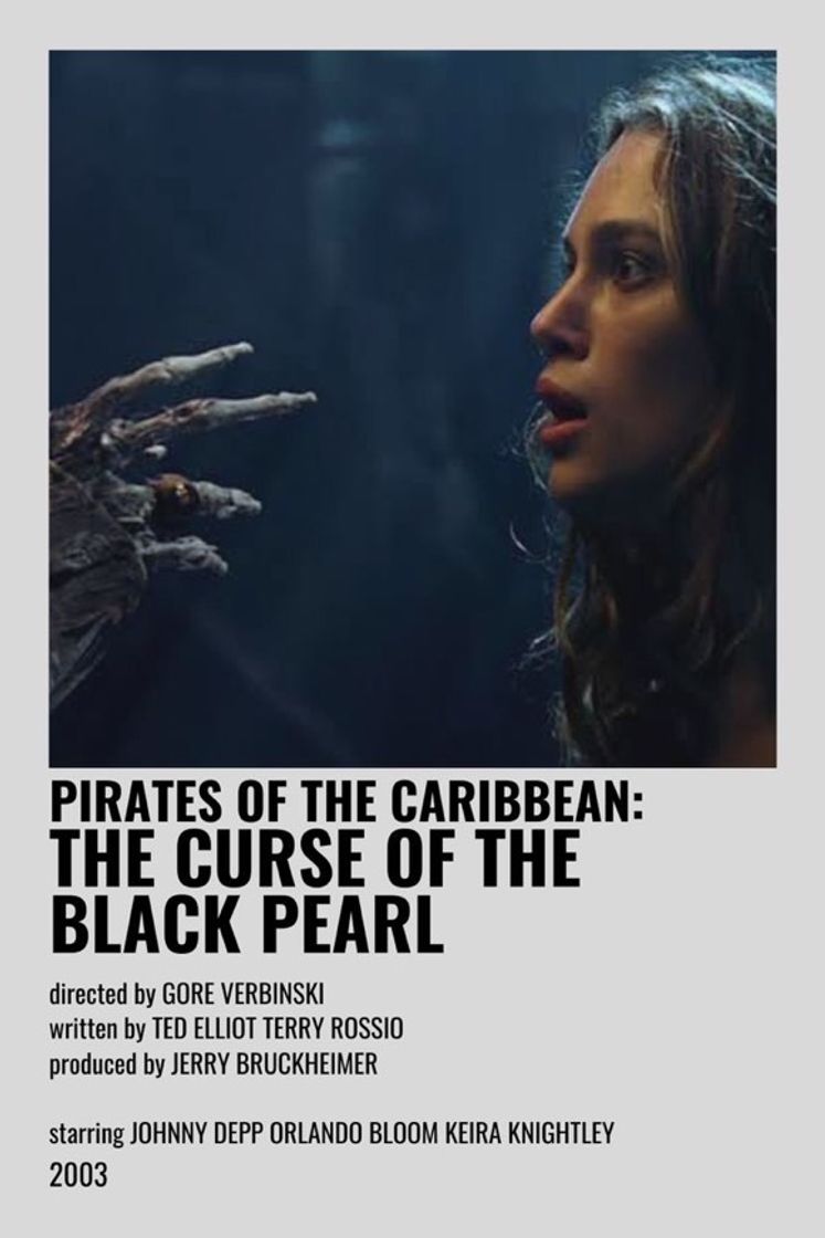 Movie Piratas del Caribe: La maldición de la Perla Negra