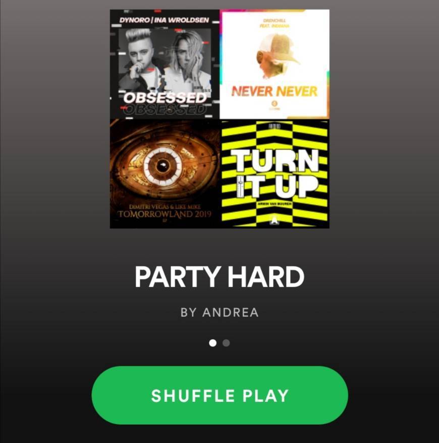 Canción PARTY HARD