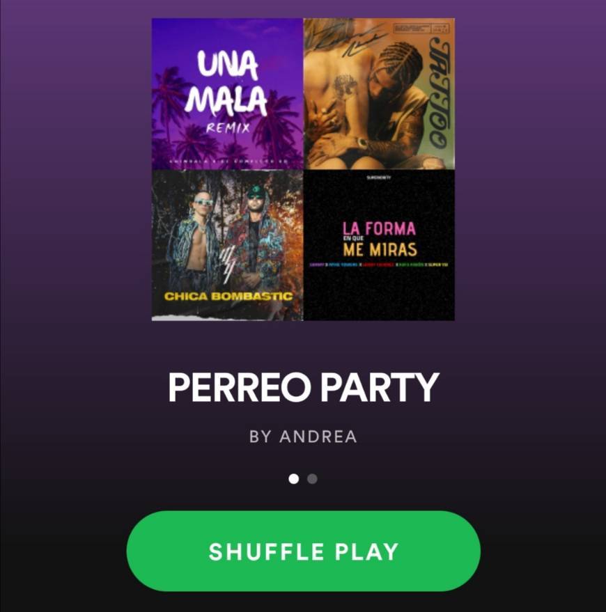 Canción PERREO PARTY